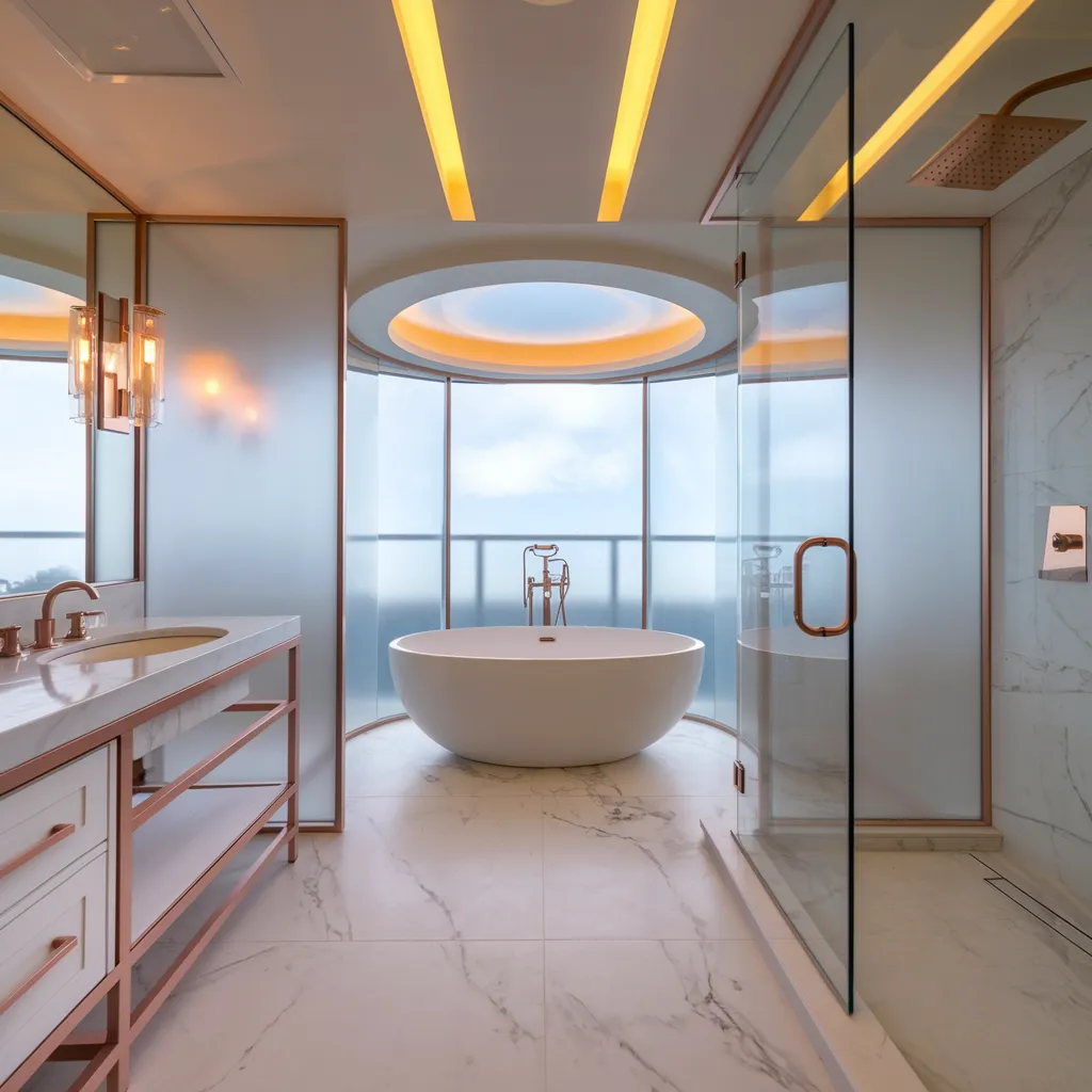 27+ Stunning Luxury Bathroom Designs That Blend Comfort With Elegance 3 Modern Serenity Penthouse Bathroom