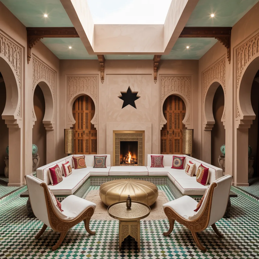 Modern Luxury Living Rooms You Can Actually Copy on Any Budget 16 Moroccan Majlis Living Room