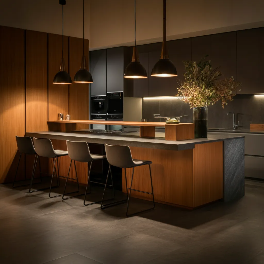 The Ultimate List of Kitchen Island Ideas That Actually Make Life Easier 10 Multi-Level Kitchen Island