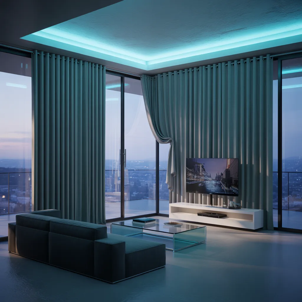 27+ Stunning Curtains for Living Room You’ll Wish You Knew About Sooner 16 NeoGlow Motorized Panels