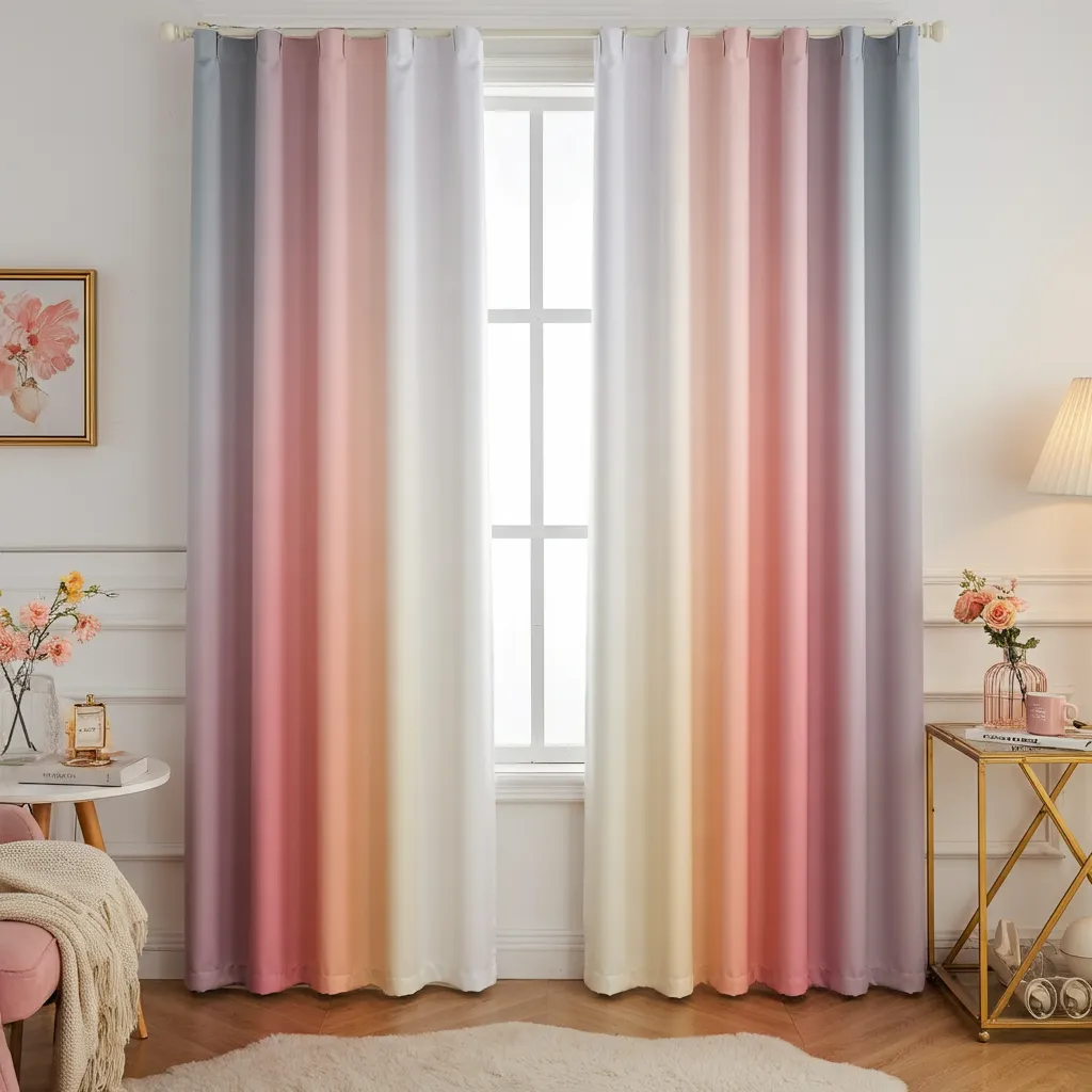 27+ Stunning Curtains for Living Room You’ll Wish You Knew About Sooner 17 Ombre Curtains