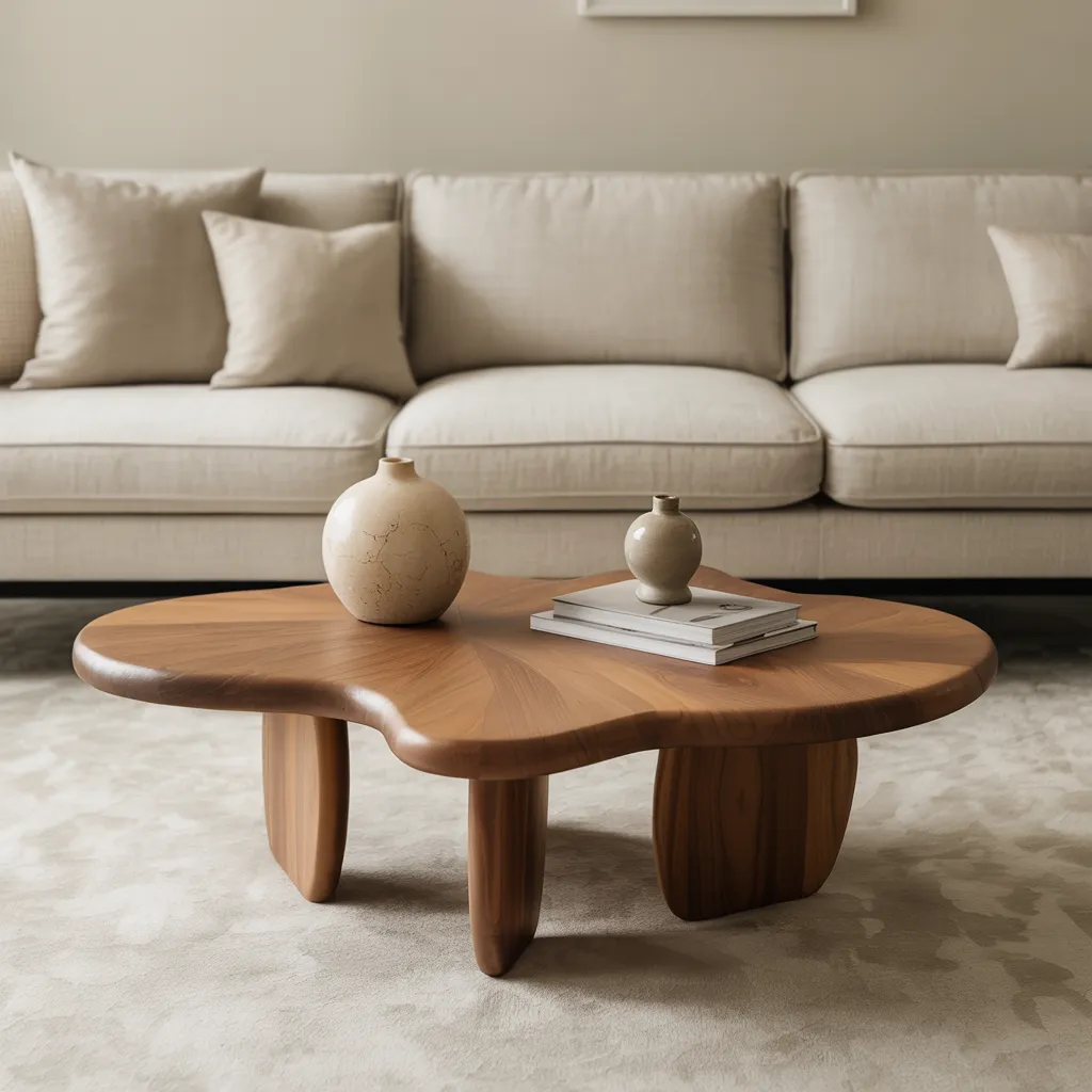 Steal These Designer-Approved Mid Century Modern Living Room Ideas 24 Organic-Shaped Coffee Tables