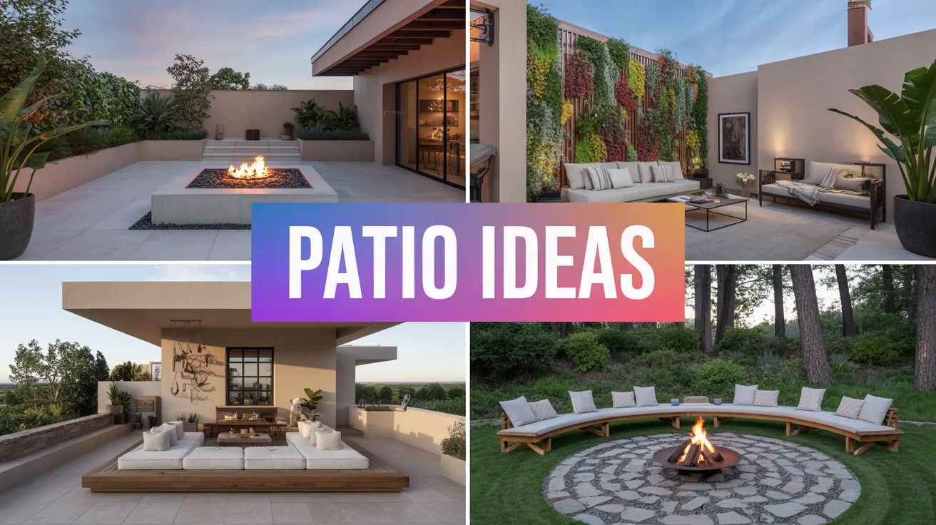 31+ Unique Patio Ideas That Will Make You Never Want to Go Inside 1 Patio Ideas