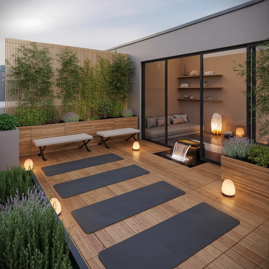 Rooftop Yoga and Wellness Terrace