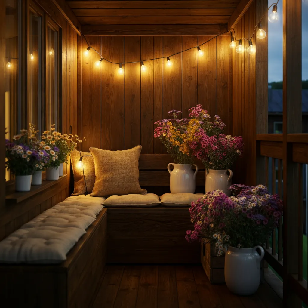 These Balcony Ideas Are So Good, Even Your Neighbors Will Be Jealous 13 Rustic Farmhouse Corner