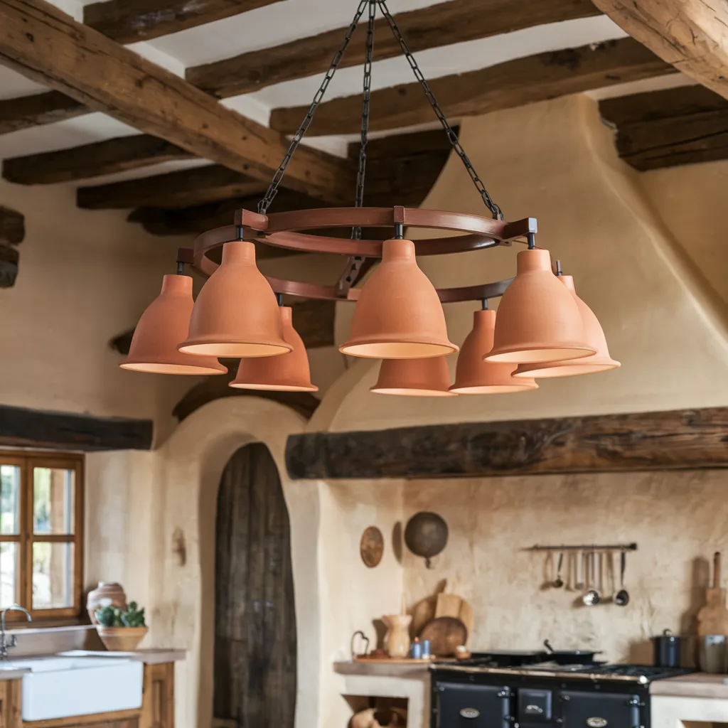 From Glam to Minimal: Chandelier Designs You’ll Fall in Love With 23 Rustic Farmhouse Terracotta Shade Chandelier