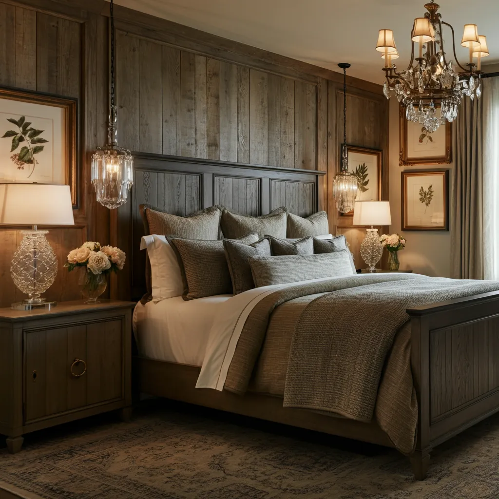 Make Your Guests Feel Special with These Beautiful Guest Room Designs 26 Rustic Glam Getaway