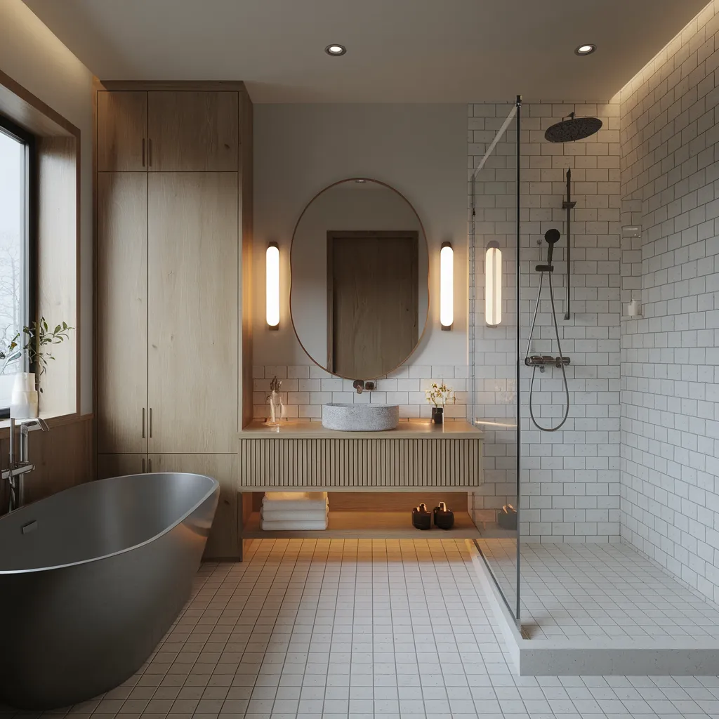 27+ Stunning Luxury Bathroom Designs That Blend Comfort With Elegance 21 Scandinavian Inspired Luxury Bathroom