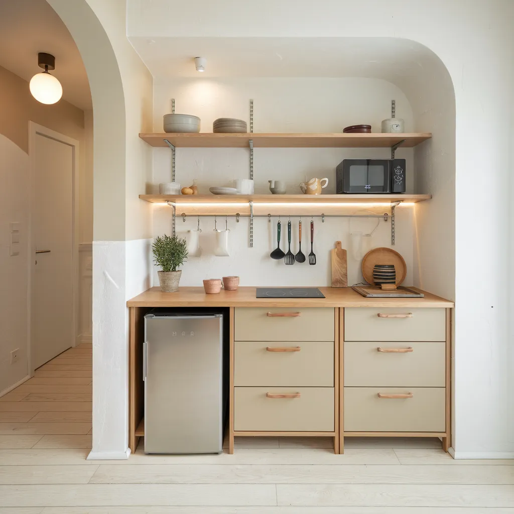 34 Small Kitchen Ideas That Make Tiny Spaces Look Huge 23 Scandinavian Simplicity Small Kitchen