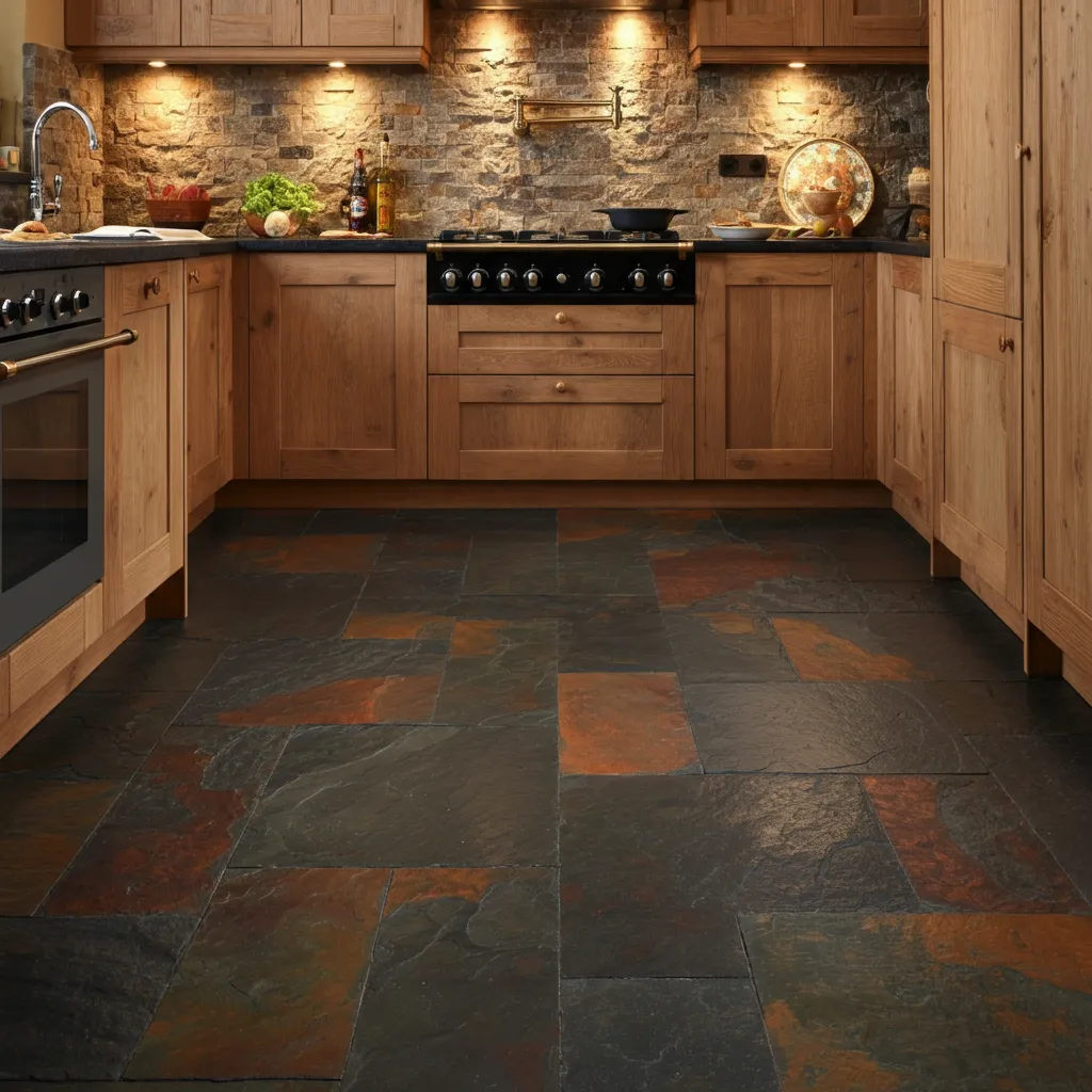 These Genius Flooring Ideas Will Make Your Rooms Look 10x Better 18 Slate Flooring