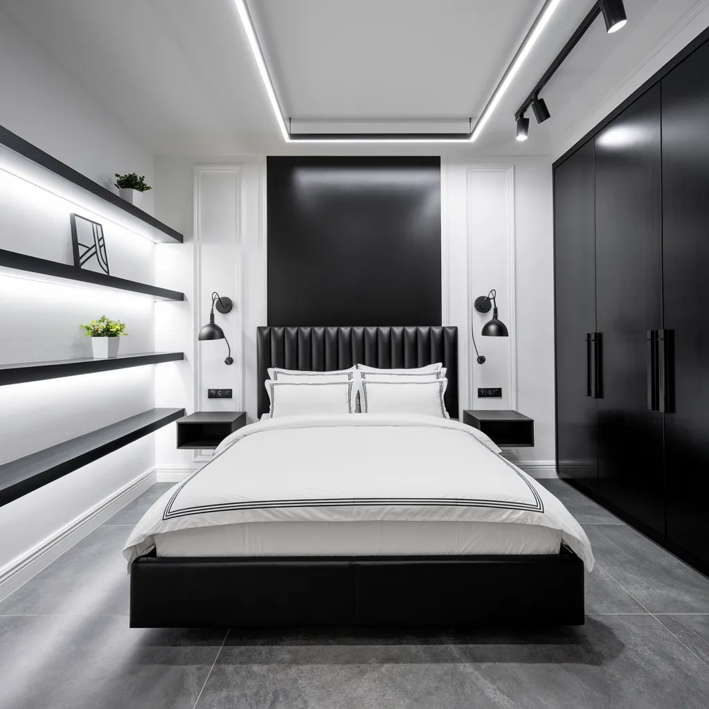 The Ultimate Master Bedroom Inspiration Guide: From Luxe to Minimalist 30 Sleek Monochrome Bedroom