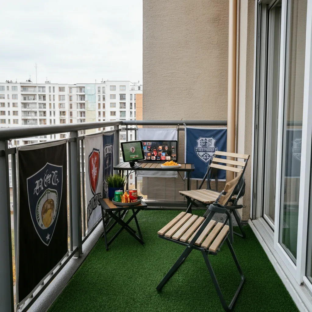 These Balcony Ideas Are So Good, Even Your Neighbors Will Be Jealous 25 Sports Enthusiast’s Nook