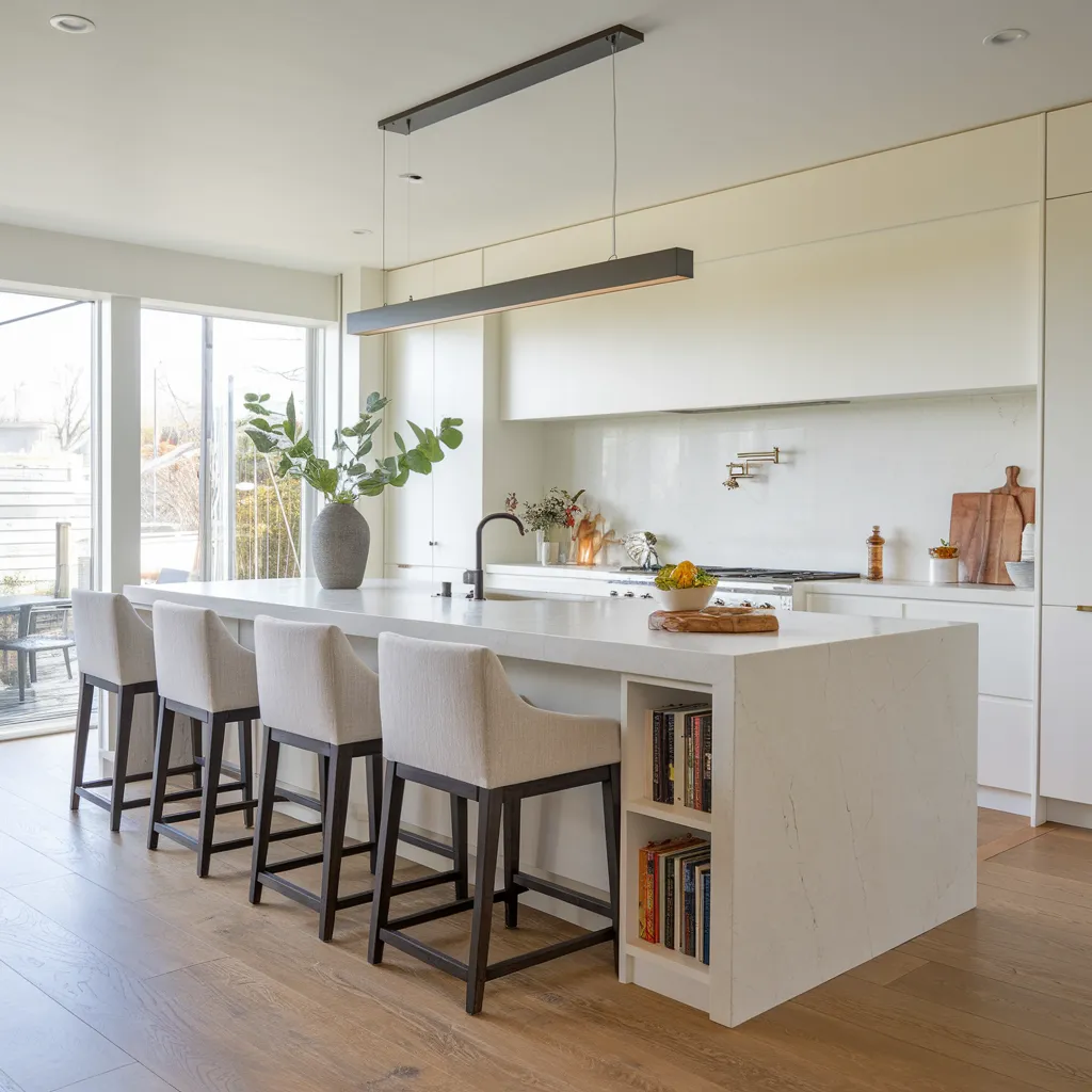 22 Jaw Dropping Modern Kitchen Ideas That Feel Like Pure Inspiration 7 Sunken Counter Kitchen Island