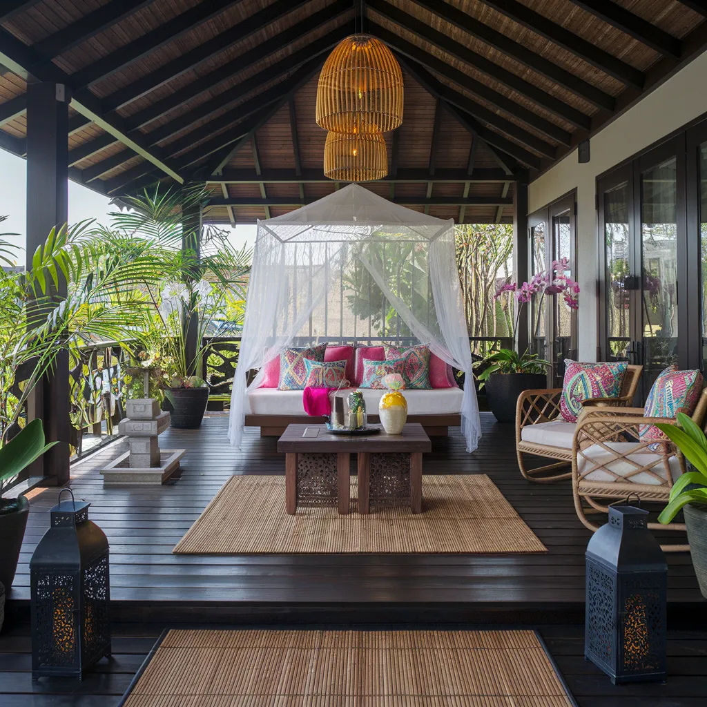 Porch Decorating Ideas That Will Make You Fall in Love With Your Home Again 2 The Tranquil Daybed Retreat