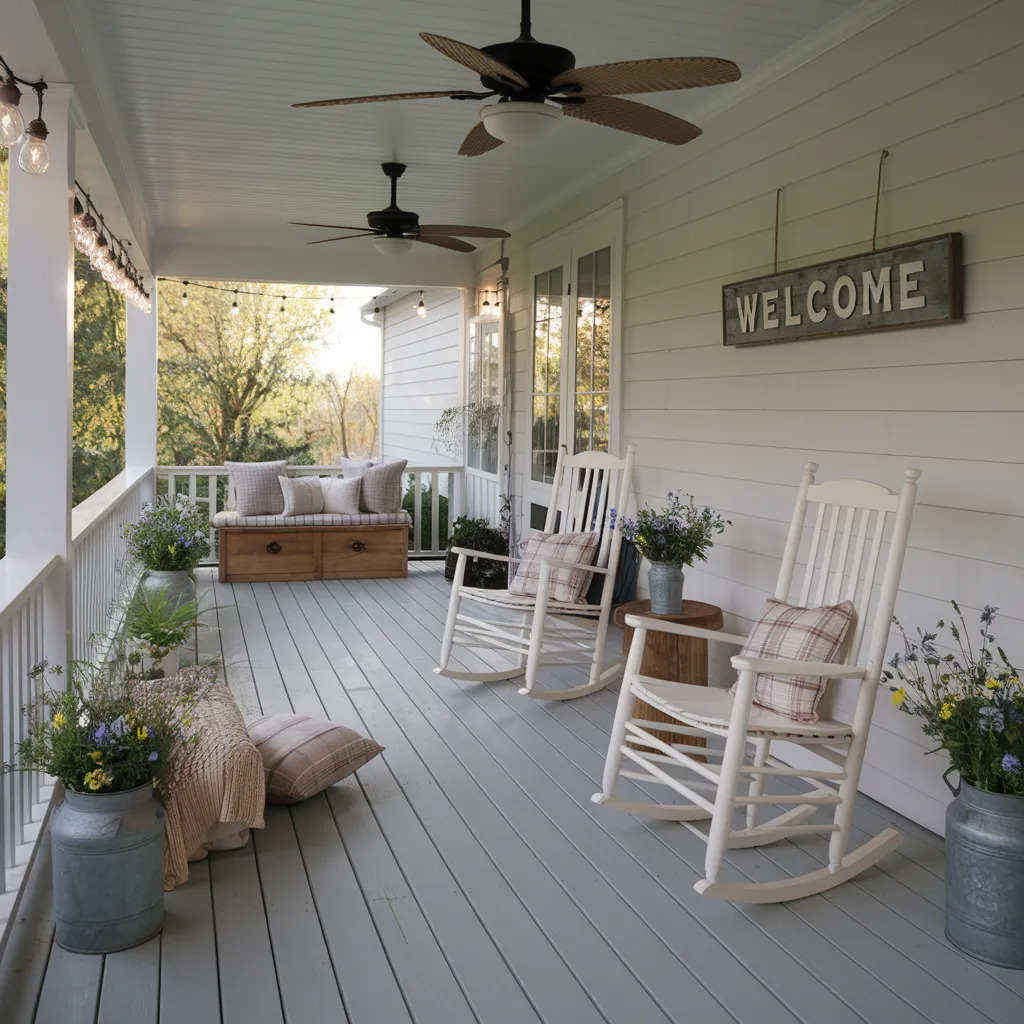 Porch Decorating Ideas That Will Make You Fall in Love With Your Home Again 30 The Welcoming Modern Farmhouse Porch