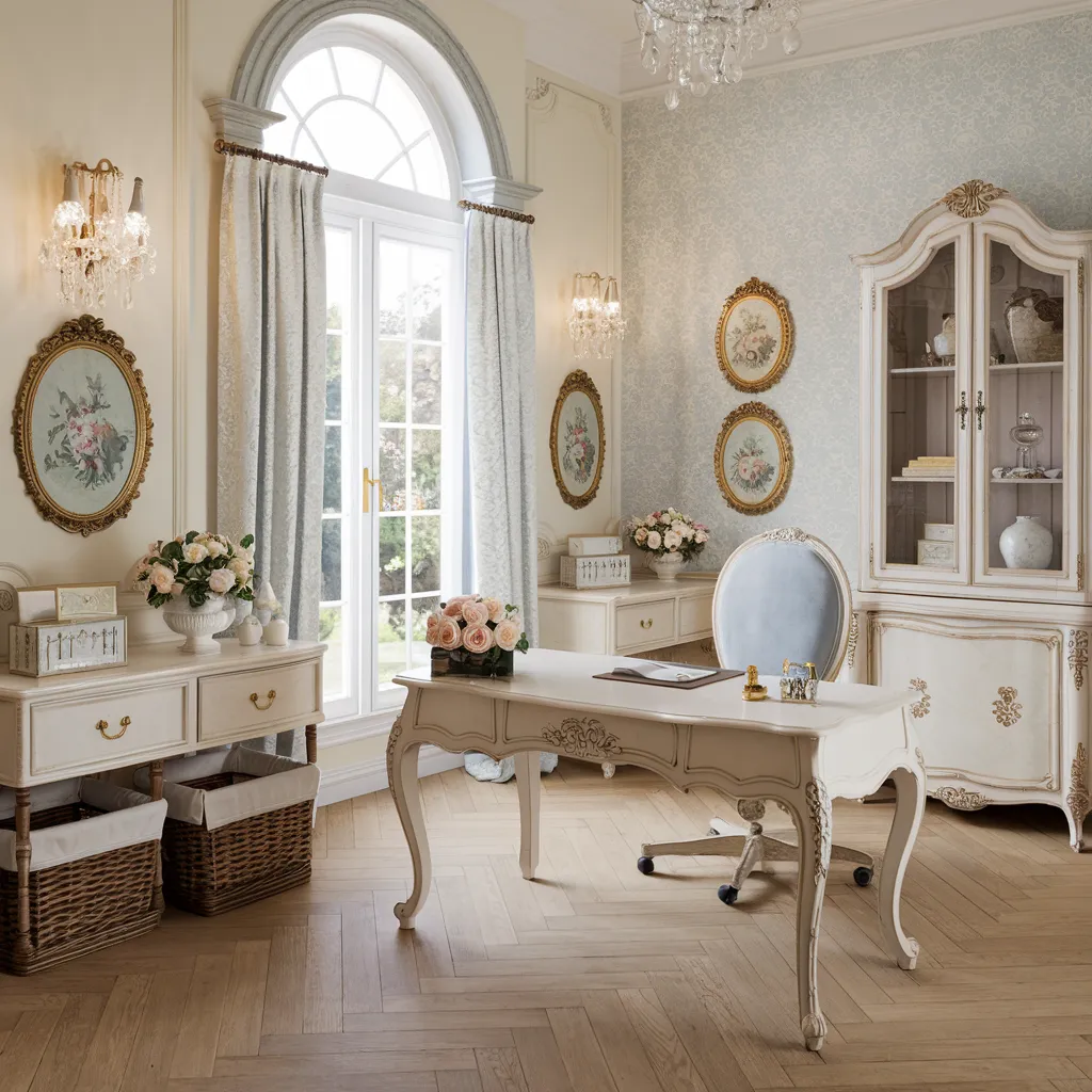 24+ Jaw-Dropping Home Office Ideas That Look Insanely Expensive 10 Timeless French Provincial Office
