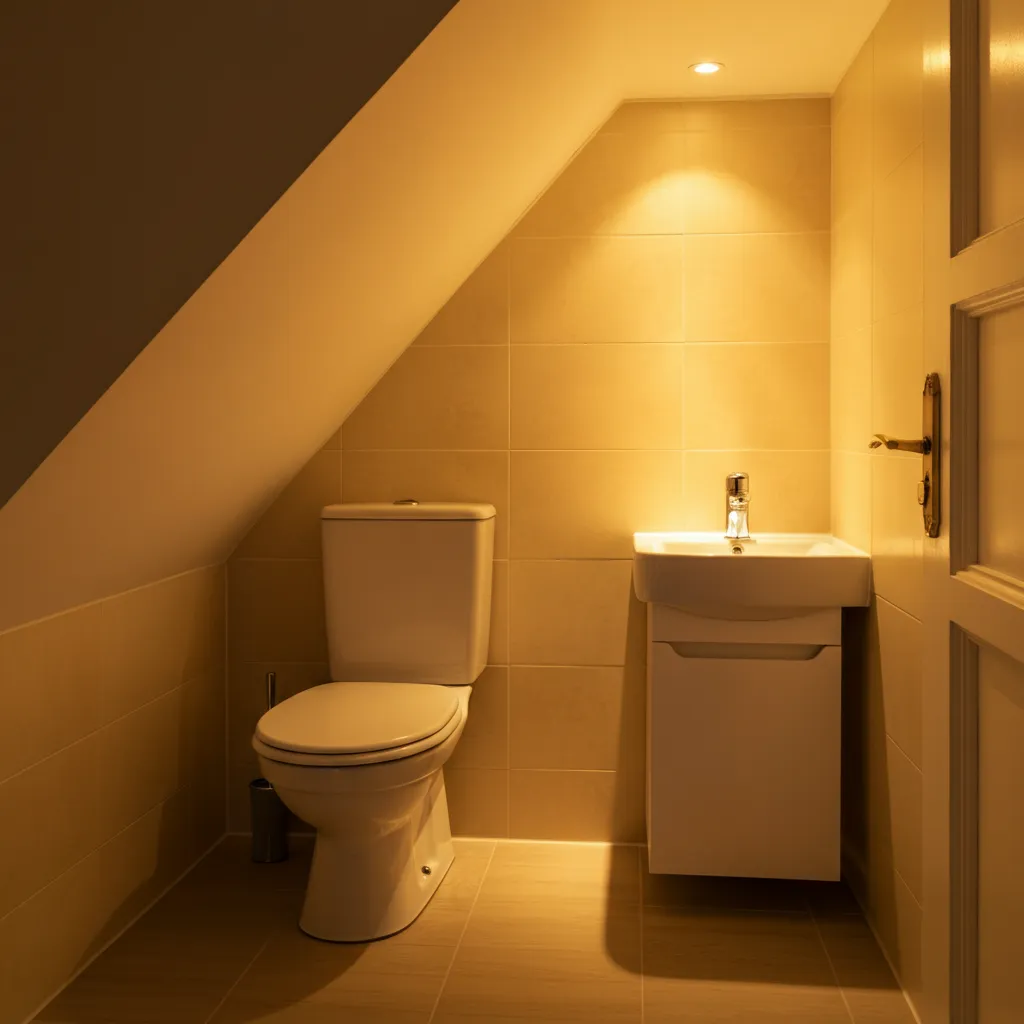 These Small Bathroom Ideas Are So Genius, You’ll Want to Remodel Tonight 14 Under-Stairs Bathroom