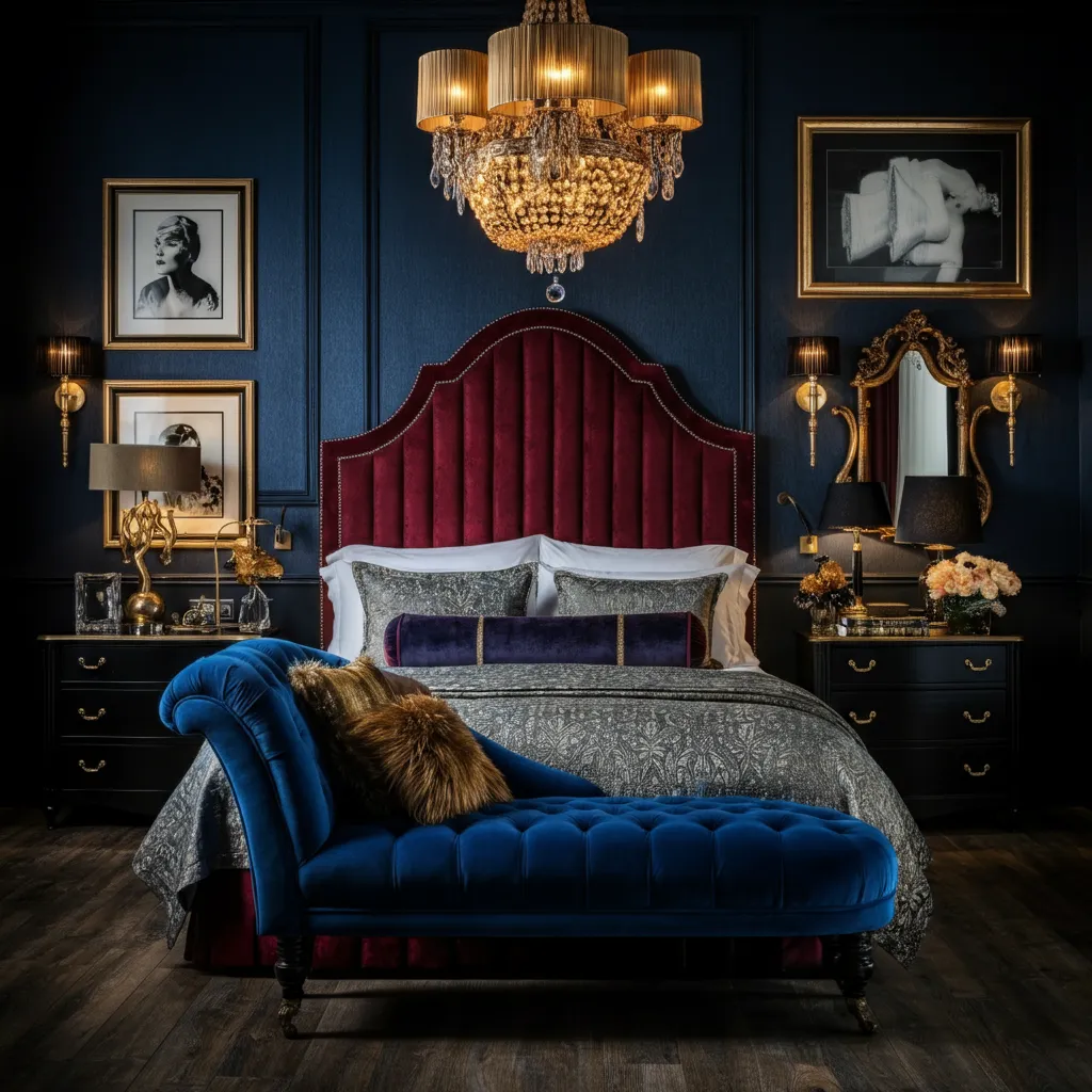 Make Your Guests Feel Special with These Beautiful Guest Room Designs 27 Vintage Hollywood Glam