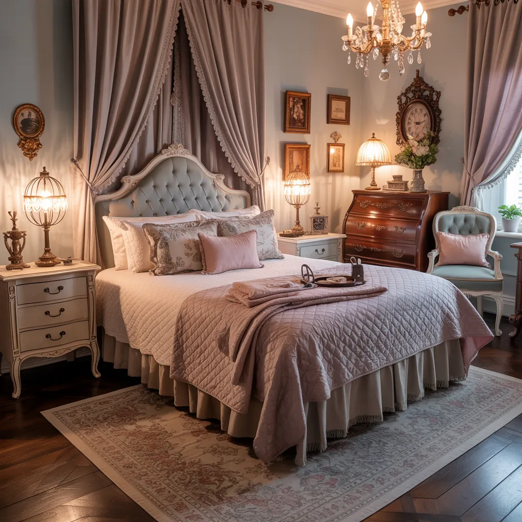 Make Your Guests Feel Special with These Beautiful Guest Room Designs 12 Vintage Victorian Charm