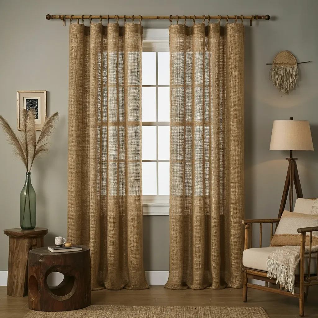 27+ Stunning Curtains for Living Room You’ll Wish You Knew About Sooner 21 Woven Jute Curtains