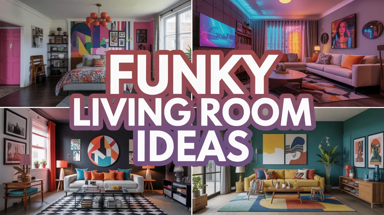 funky living room ideas
