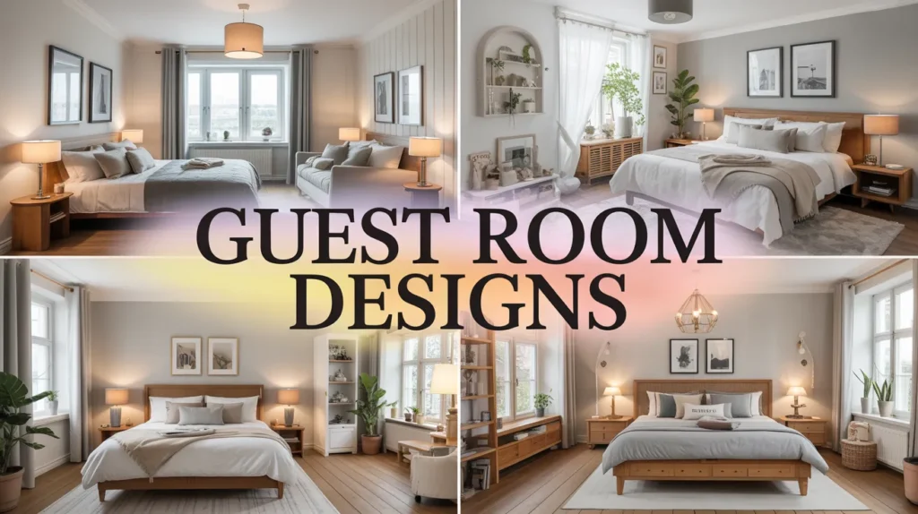 Make Your Guests Feel Special with These Beautiful Guest Room Designs 1 guest room designs