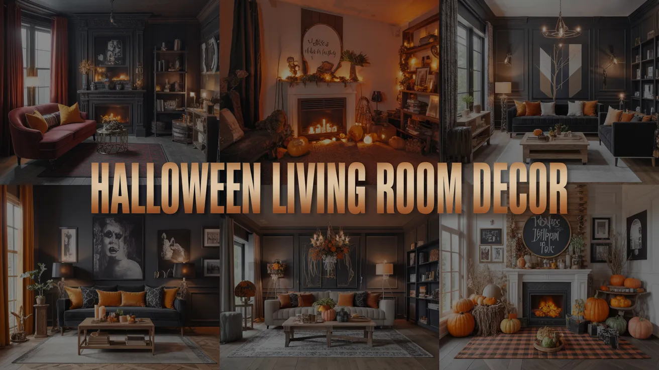 The Ultimate Halloween Living Room Inspiration Guide (Every Style Covered) 1 halloween living room decor