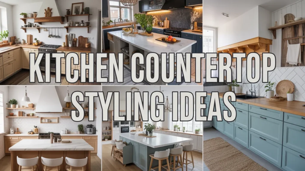 Kitchen Countertop Styling Ideas That Make Your Home Look Expensive 5 kitchen countertop styling