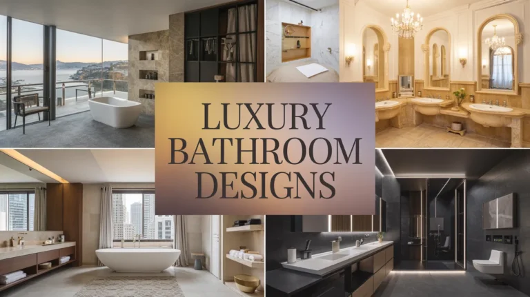 luxury bathroom design