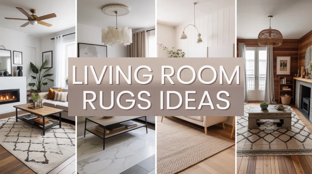 Rugs in Living Room Designs That Instantly Upgrade Your Space 3 rugs in living room
