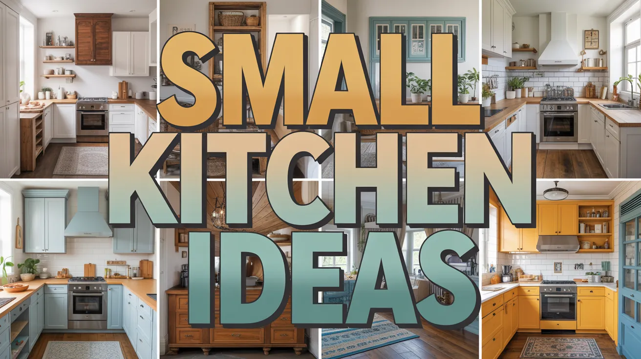 34 Small Kitchen Ideas That Make Tiny Spaces Look Huge 1 small kitchen ideas