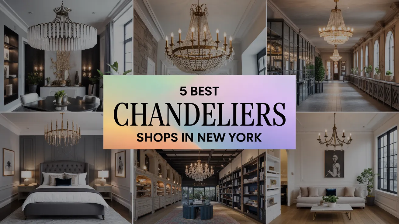 5 Best Chandeliers Shops In New York