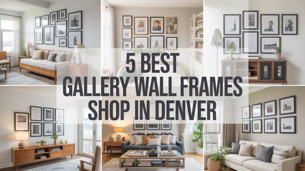 5 Best Gallery Wall Frames Shop in Denver