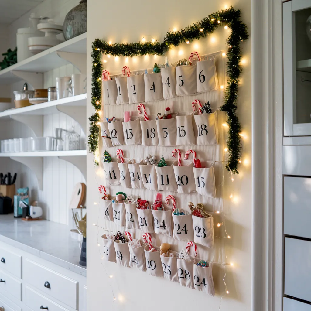 Advent Calendar on the Wall