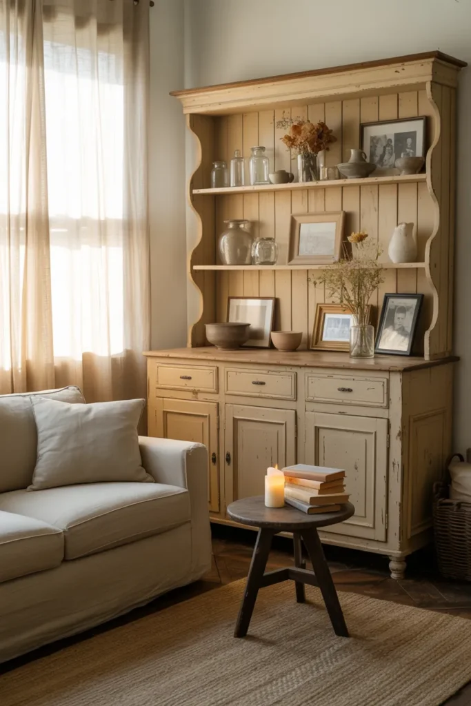 Antique Farmhouse Hutch for Display