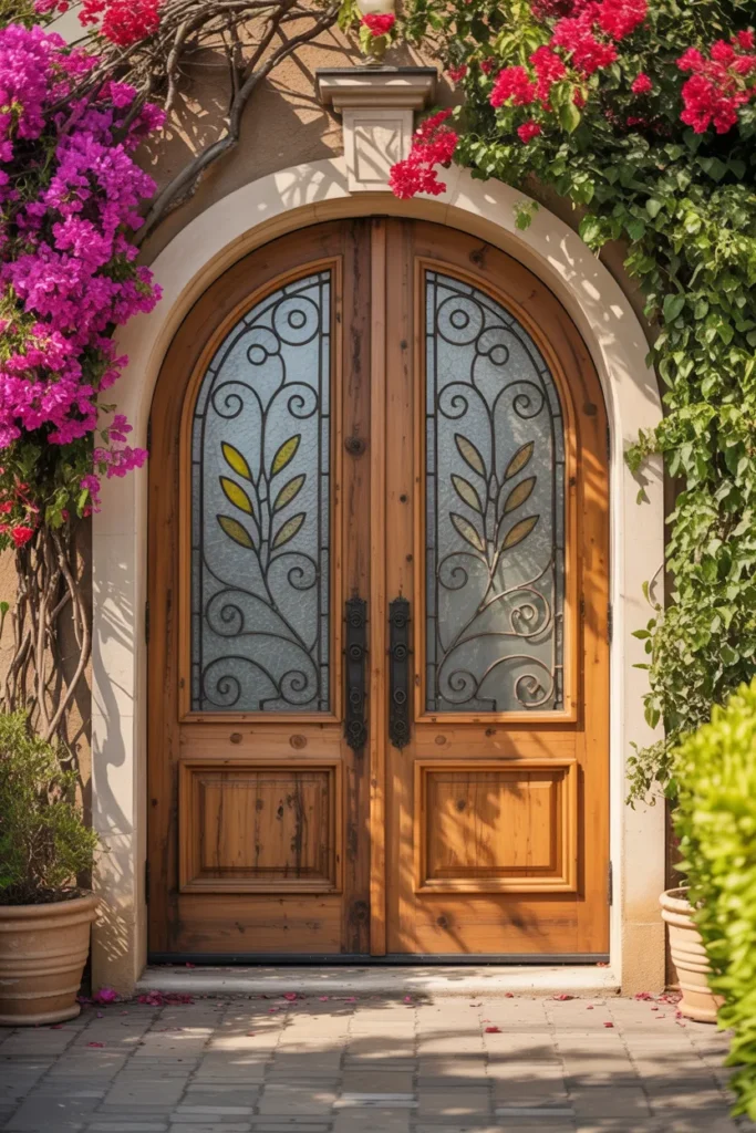 15 Luxurious Entry Door Design Ideas for Your Home 8 Arched Double Doors