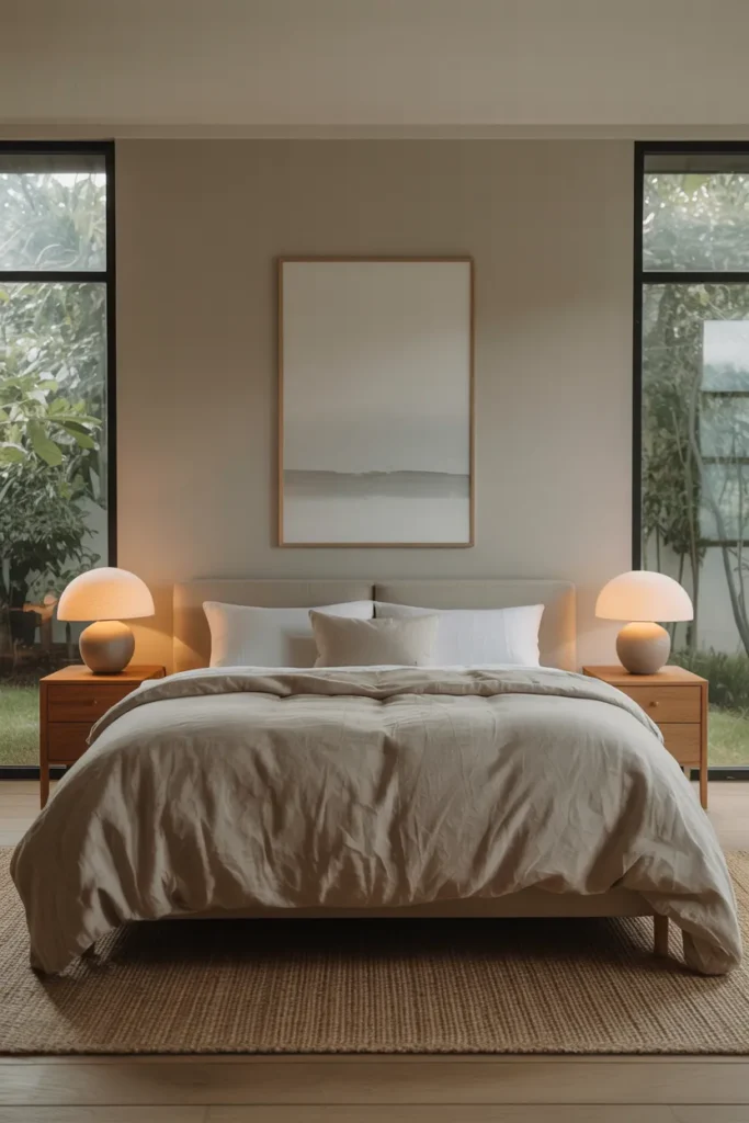Balanced Symmetry with Nightstands
