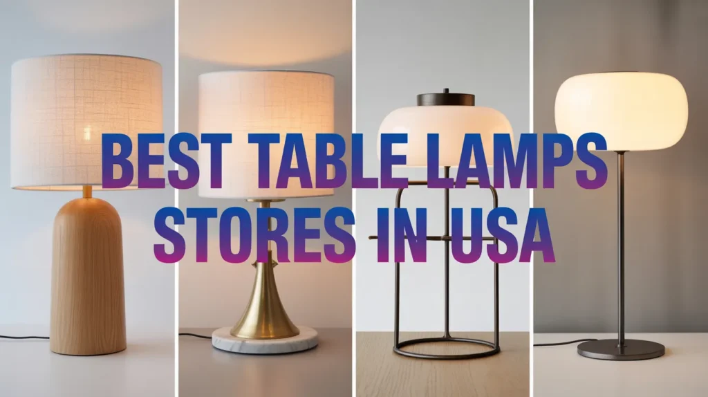 Best Table Lamps Stores in USA