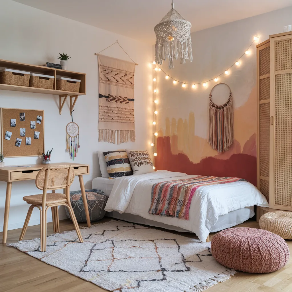 Boho Teen Boy Bedroom
