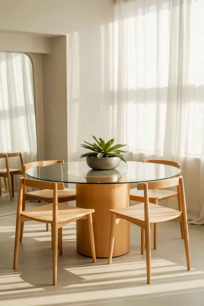 Bright & Airy Dining Room with Natural Light