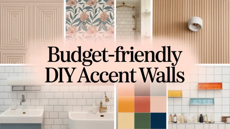 Budget-Friendly DIY Accent Walls