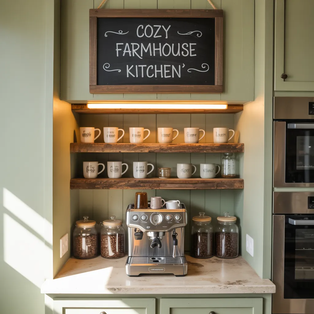 Built-In Coffee Station