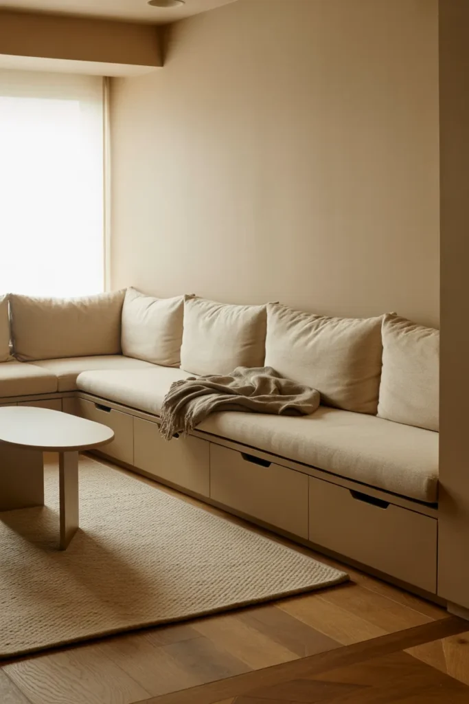 Built-In Seating That Saves Space
