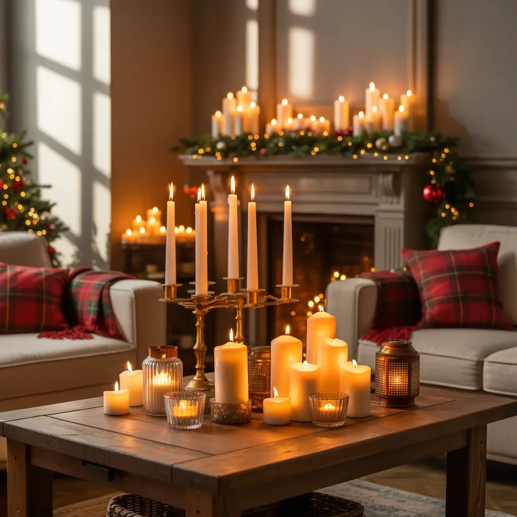 Candle Clusters for a Magical Glow