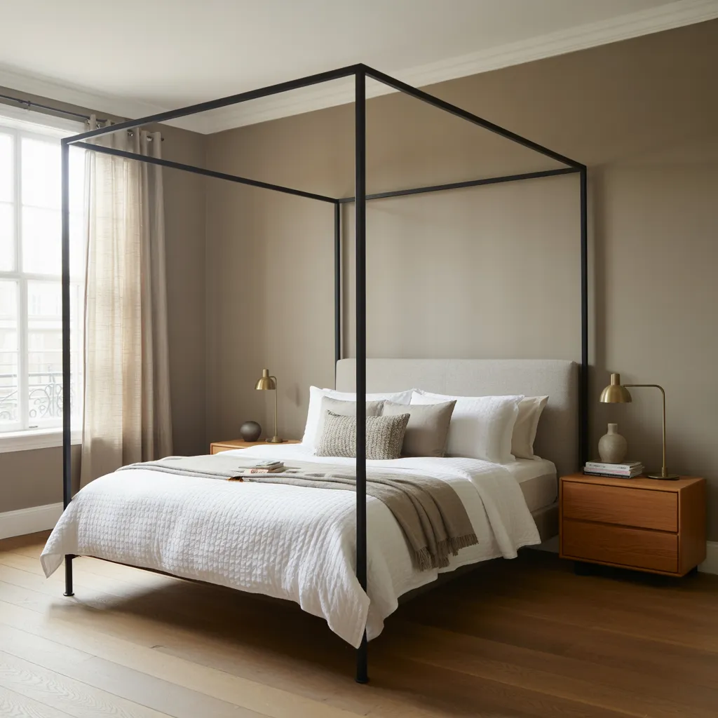 25 Contemporary Bedroom Ideas to Refresh, Relax, and Reimagine Your Space 20 Canopy Beds with a Modern Twist