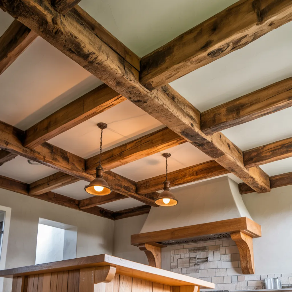 Ceiling Beams with Character