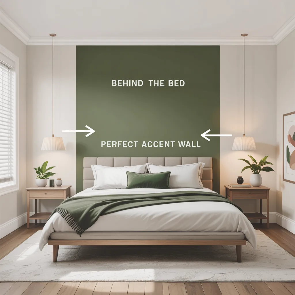 How to Create a DIY Bedroom Accent Wall Step by Step 4 Choosing the Right Wall