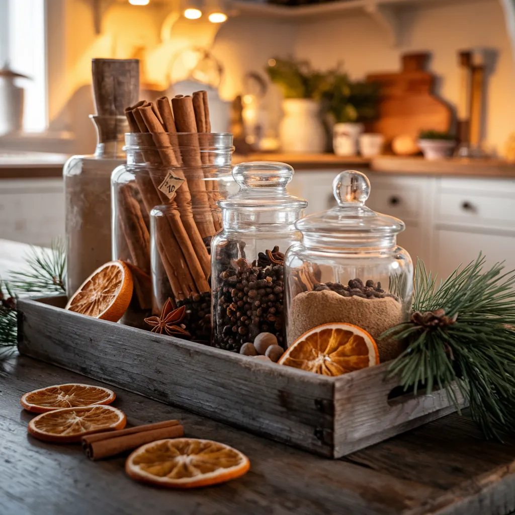 Christmas Spice Display