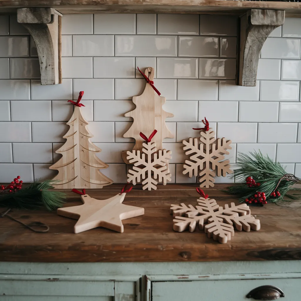 Christmas-Themed Cutting Boards
