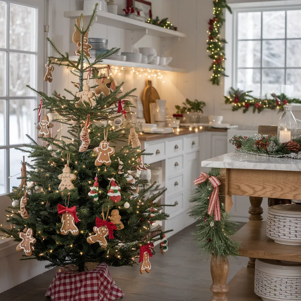 Christmas Tree in the Kitchen Corner
